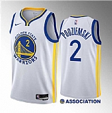 Men's Golden State Warriors #2 Brandin Podziemski White 2023 Draft Association Edition Swingman Stitched Basketball Jersey Dzhi ,baseball caps,new era cap wholesale,wholesale hats